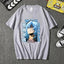 Camiseta Basica Cinza Tomura Shigaraki do anime mangá My Hero Academia