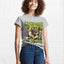 Camiseta Básica Unissex Can't Today i'm Swamped Shrek Fashion Cinza 