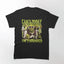 Camiseta Básica Unissex Can't Today i'm Swamped Shrek Fashion Preto