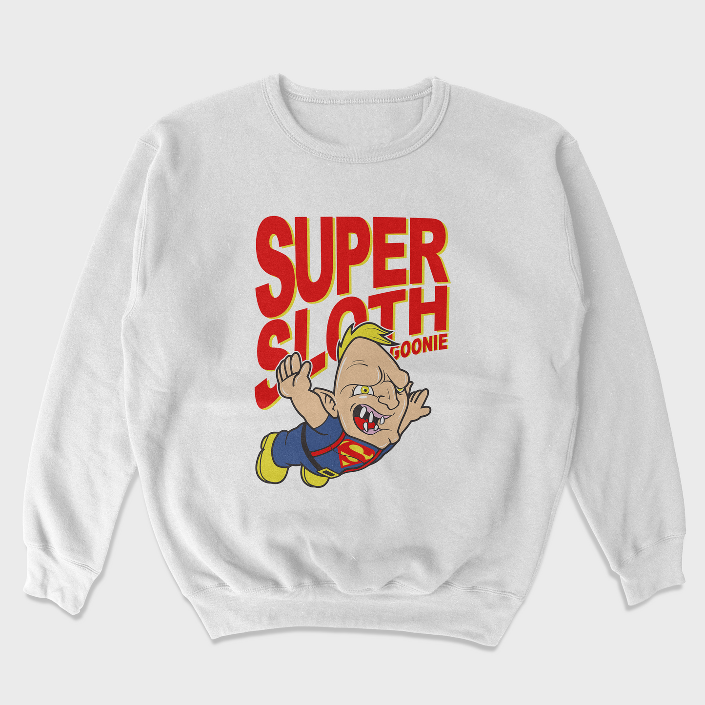 Moletom Gola Redonda Unissex Super Mario Sloth