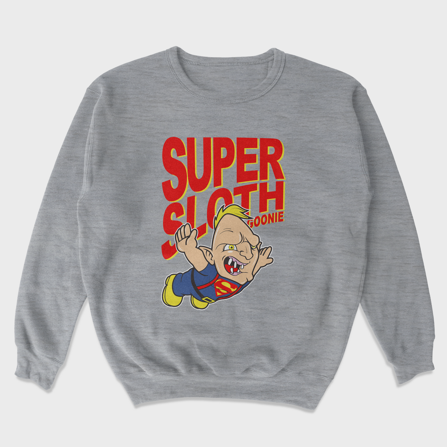 Moletom Gola Redonda Unissex Super Mario Sloth