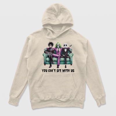 Moletom Canguru Unissex You Can't Sit With Us Beetlejuice