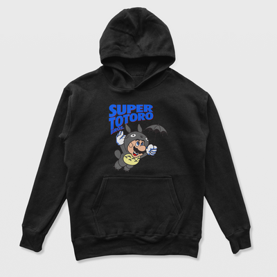Moletom Canguru Unissex Super Mario Totoro