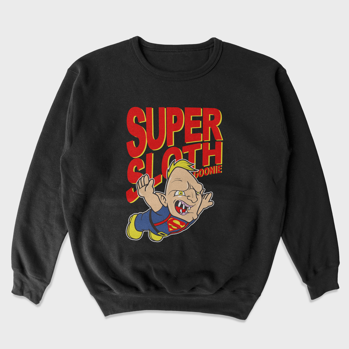 Moletom Gola Redonda Unissex Super Mario Sloth