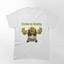 Camiseta Básica Unissex Come To Daddy Shrek Ogro Branco