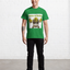 Camiseta Básica Unissex Come To Daddy Shrek Ogro Verde 