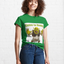 Camiseta Básica Unissex Come To Daddy Shrek Ogro Verde 