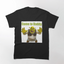 Camiseta Básica Unissex Come To Daddy Shrek Ogro Preto