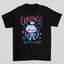 Camiseta Básica Unissex Crazyness Unusually High Preto