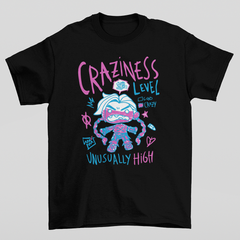 Camiseta Básica Unissex Crazyness Unusually High