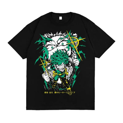 Camiseta Básica Unissex Deku Boku No Hero Academia