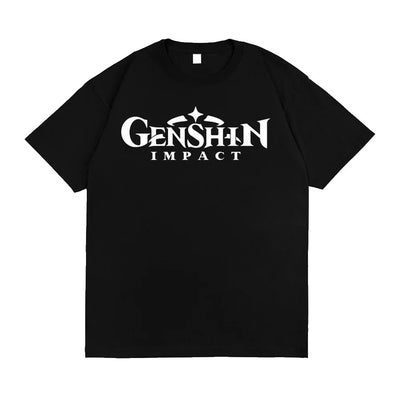 Camiseta Básica Unissex Genshim Impact Game