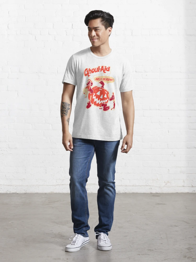 Camiseta Básica Unissex Ghoul-AID Pumpkin