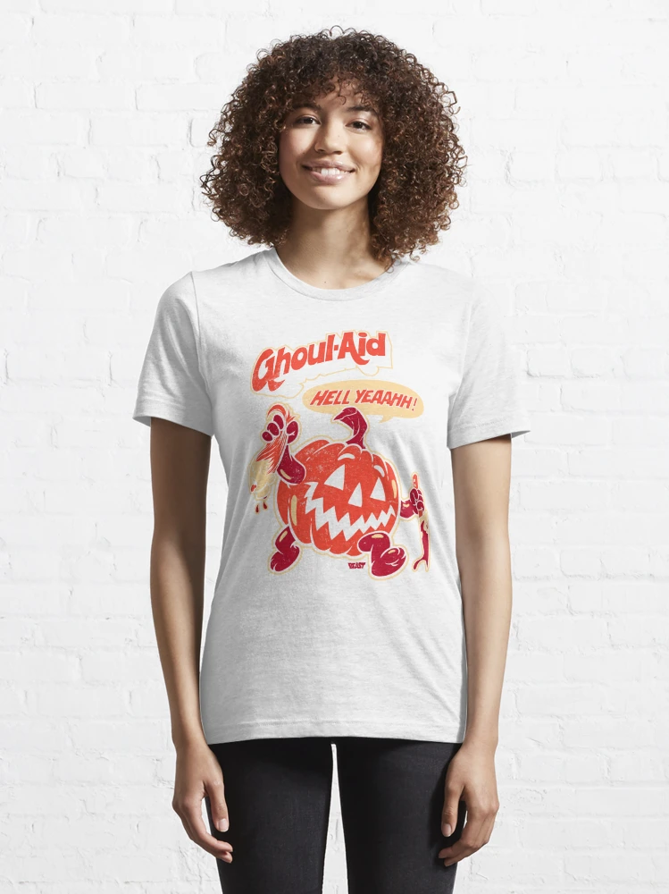 Camiseta Básica Unissex Ghoul-AID Pumpkin