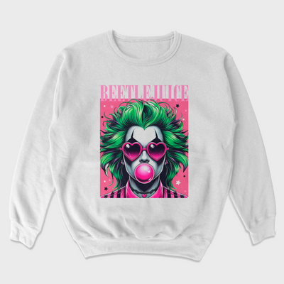 Moletom Gola Redonda Unissex Movie Beetlejuice