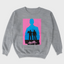Moletom Gola Redonda Unissex GTA Game Vice City Cinza