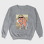 Moletom Gola Redonda Unissex Grand Theft Auto Woman Logo Cinza