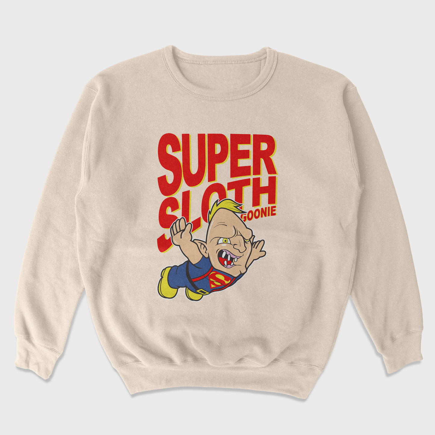 Moletom Gola Redonda Unissex Super Mario Sloth