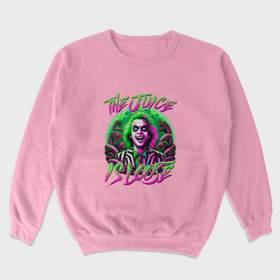 Moletom Gola Redonda Unissex The Juice Is Loose Beetlejuice
