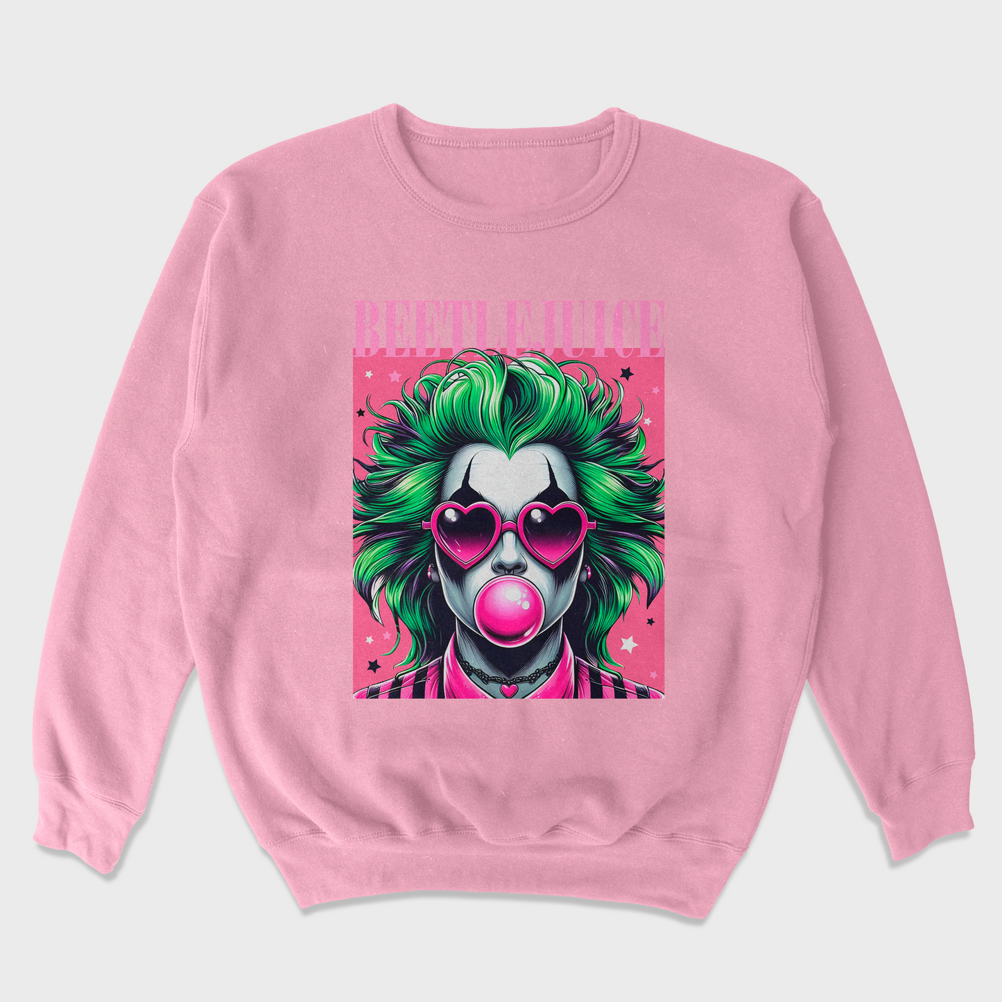 Moletom Gola Redonda Unissex Movie Beetlejuice