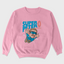 Moletom Gola Redonda Unissex Super Mario Peter Deadpool Rosa Bebê