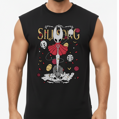 Regata Oversized Hollow Knight Silksong Hornet Tumulo