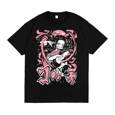 Camiseta Básica Unissex Kamado Nezuko Demon Slayer