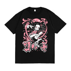 Camiseta Básica Unissex Kamado Nezuko Demon Slayer
