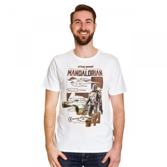 Camiseta Básica Unissex Star Wars The Mandalorian