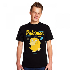Camiseta Básica Unissex Psyduck Size Pokémon Duck