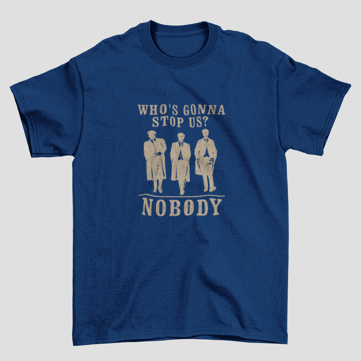 Camiseta Básica Unissex Peaky Blinders Nobody