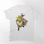 Camiseta Básica Unissex Shrek E Burro Melhores Amigos Branco