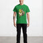 Camiseta Básica Unissex Shrek E Burro Melhores Amigos Verde