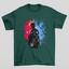 Camiseta Básica Unissex Sister Arcane League of legends Verde