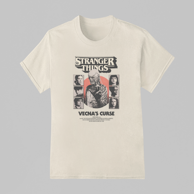 Camiseta Básica Unissex Stranger Things Vecna´s Club
