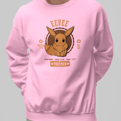 Moletom Gola Redonda Eevee Cute Pokemon