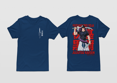 Camiseta Básica Unissex Fushiguro Toji Jujutsu Kaisen