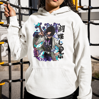 Moletom Canguru Demon Slayer Insect Hashira Poison Sword