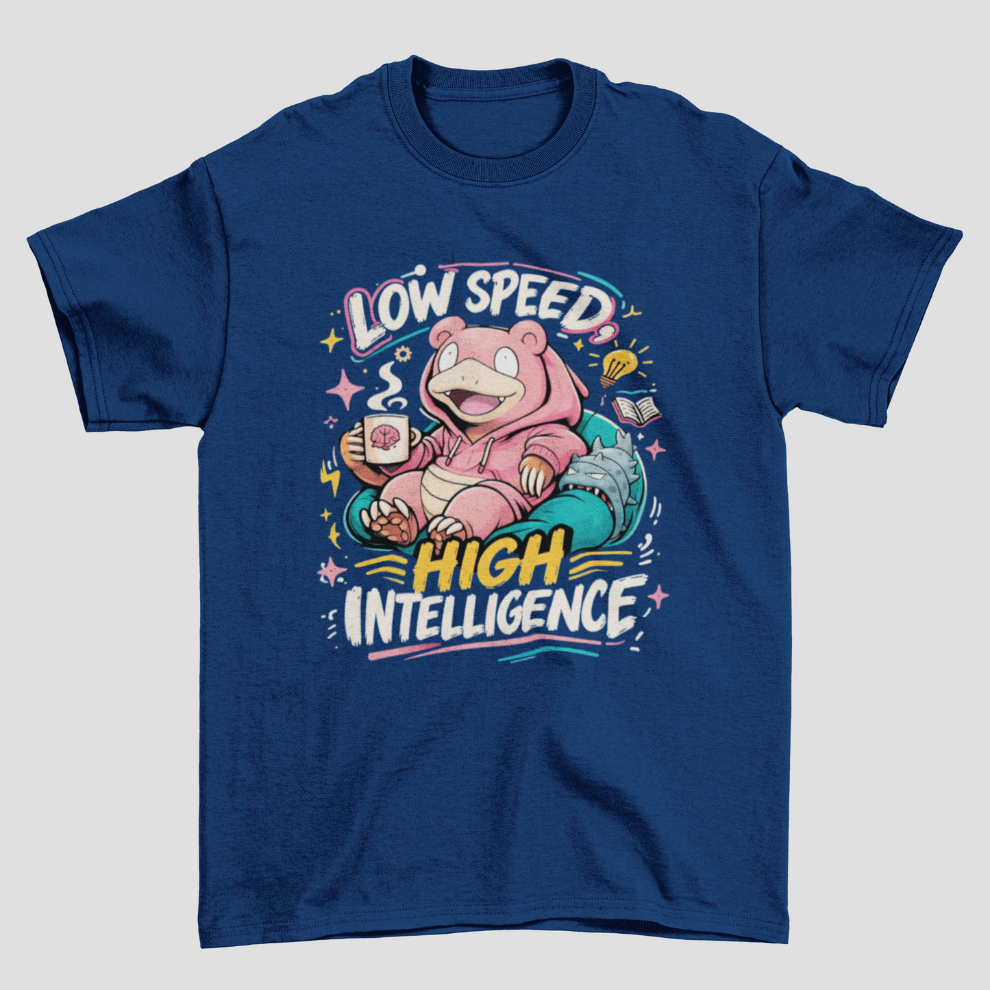 Camiseta Básica Unissex Pokemon Low Speed