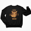 Moletom Gola Redonda preto Eevee Cute Pokemon