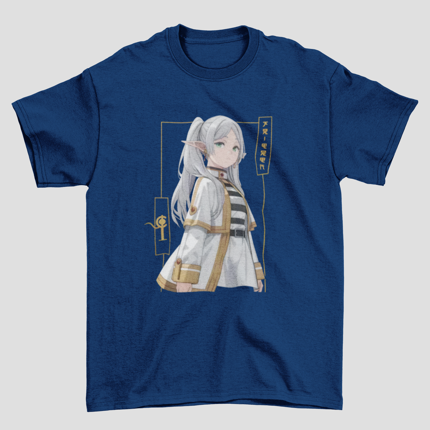 Camiseta Básica Unissex Frieren Golden