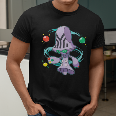 Camiseta Básica Unissex Pokemon Beheeyem Graphic