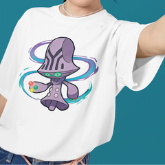 Camiseta Básica Unissex Pokemon Beheeyem Light