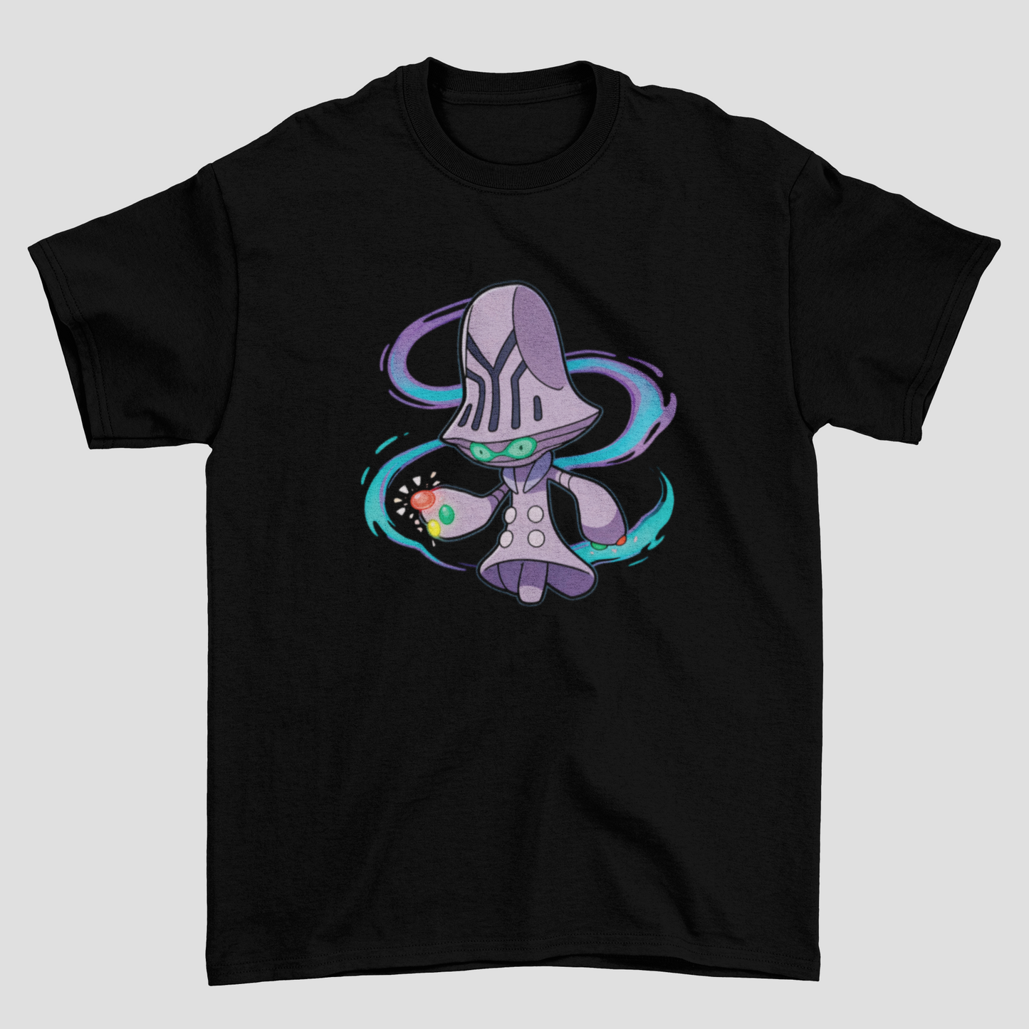 Camiseta Básica Unissex Pokemon Beheeyem Light