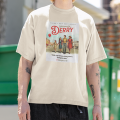 Camiseta Básica Unissex IT: Bem Vindos a Derry Retro Poster