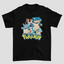 Camiseta Básica Unissex Pokemon Squirtle Evolution