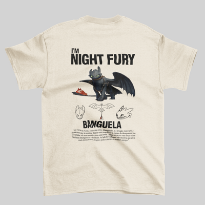 Camiseta Básica Unissex I'm Night Fury