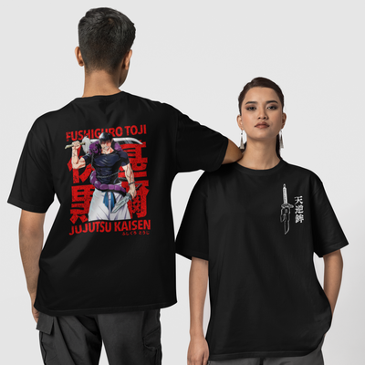 Camiseta Básica Unissex Fushiguro Toji Jujutsu Kaisen