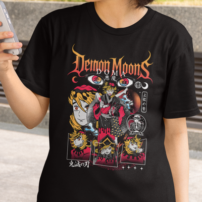 Camiseta Básica Unissex Demon Slayer Doma