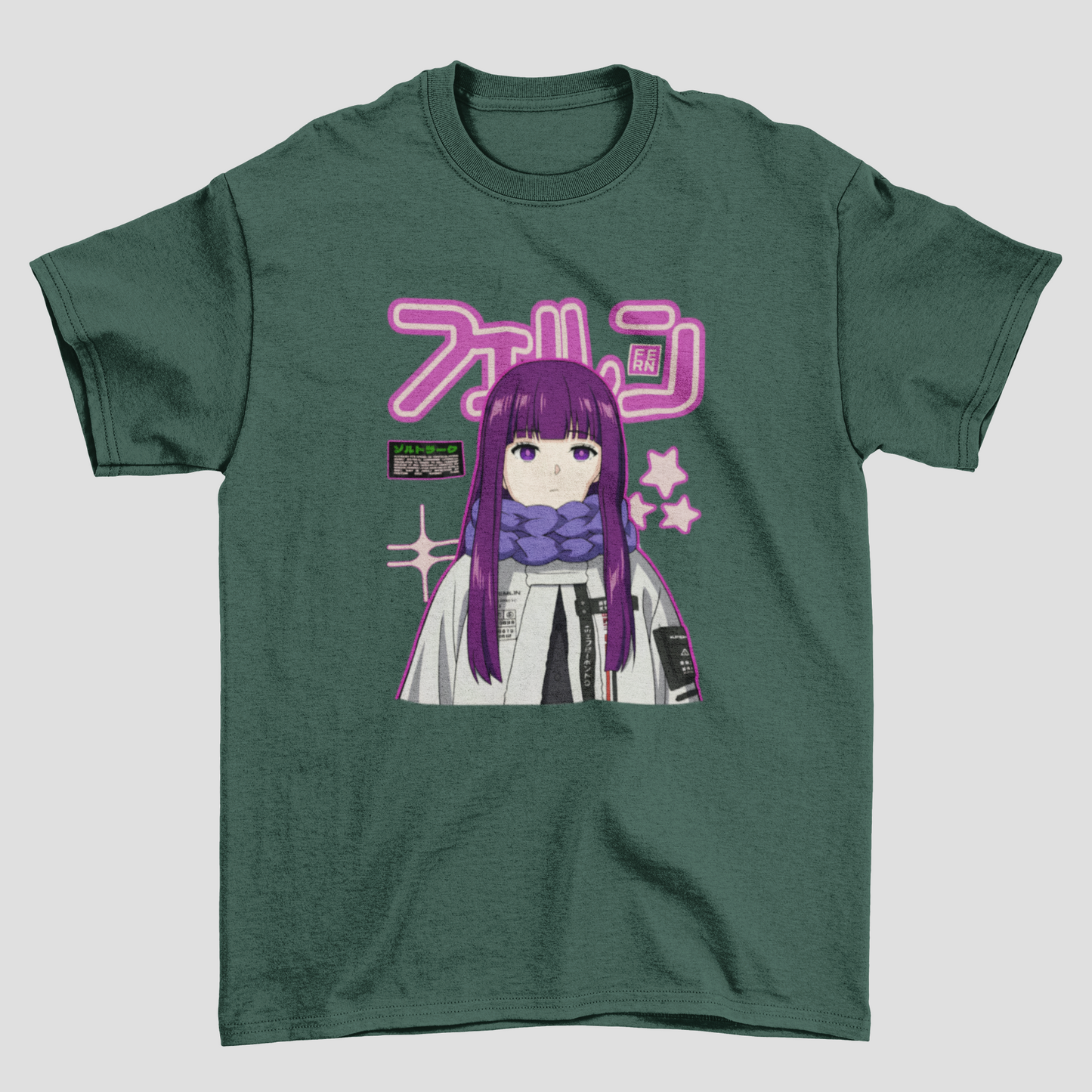 Camiseta Básica Unissex Frieren Fern Series